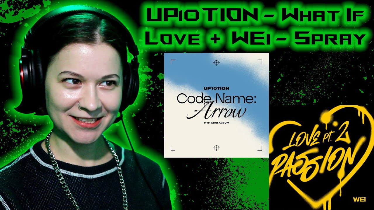 UP10TION - What If Love + WEi - Spray ☉  Реакция GreenRoom