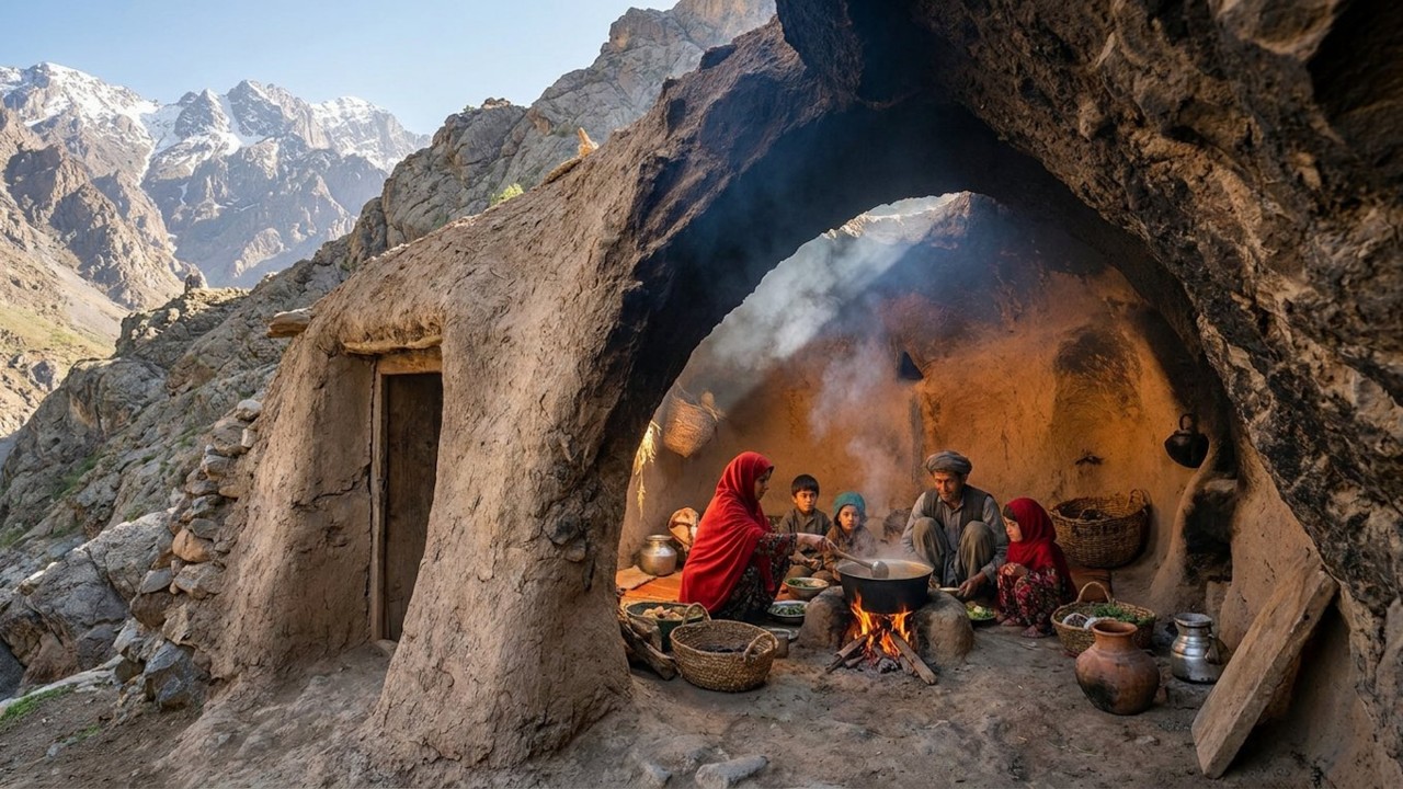 How This Nomadic Family COOKS and SURVIVES in Afghanistan's Most Remote Village Will Stun You