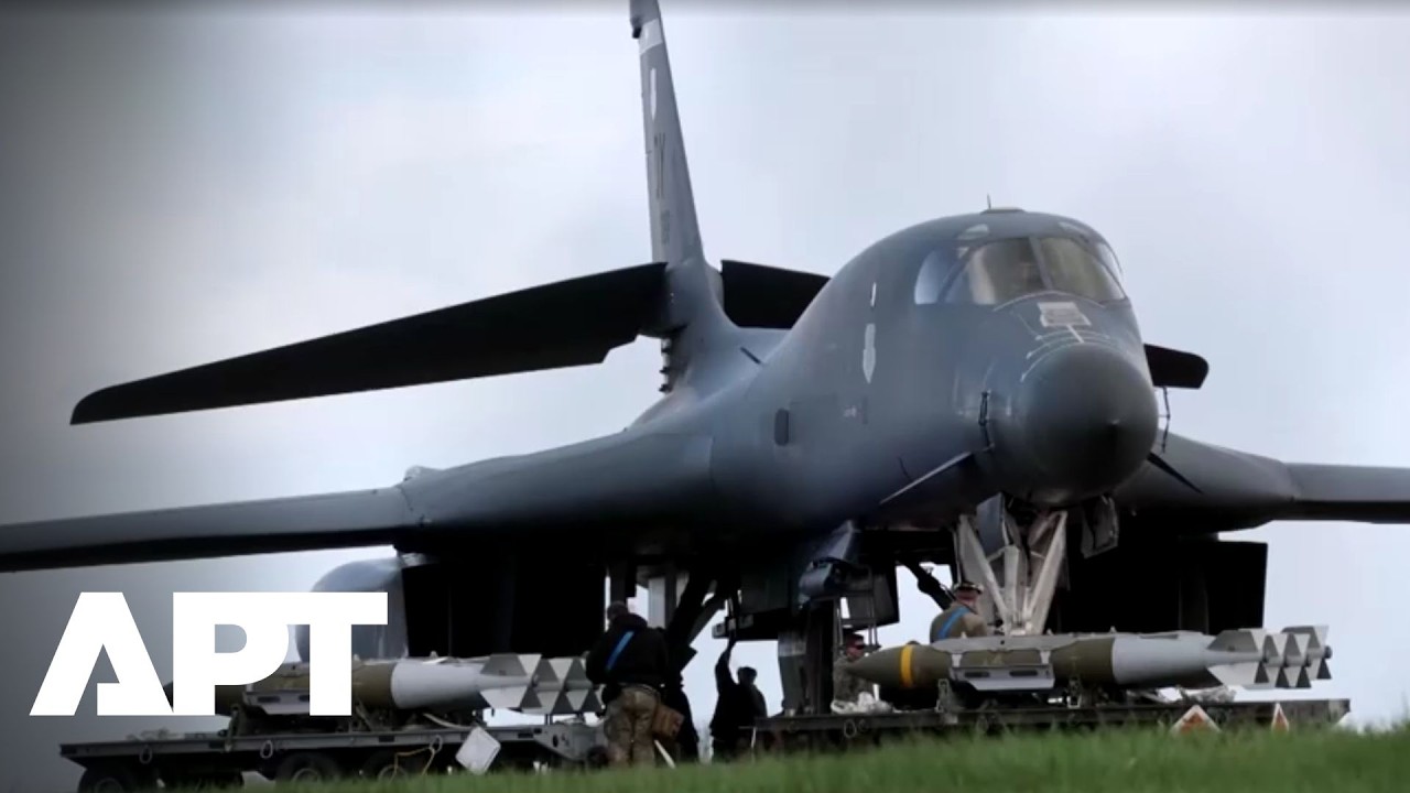 WATCH | US B-1B Bombers Return To UK Base With Missiles Unloaded | APT