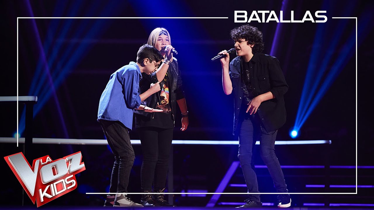 Fran, Rodrigo y Alberto cantan 'Follow you' | Batallas | La Voz Kids Antena 3 2022