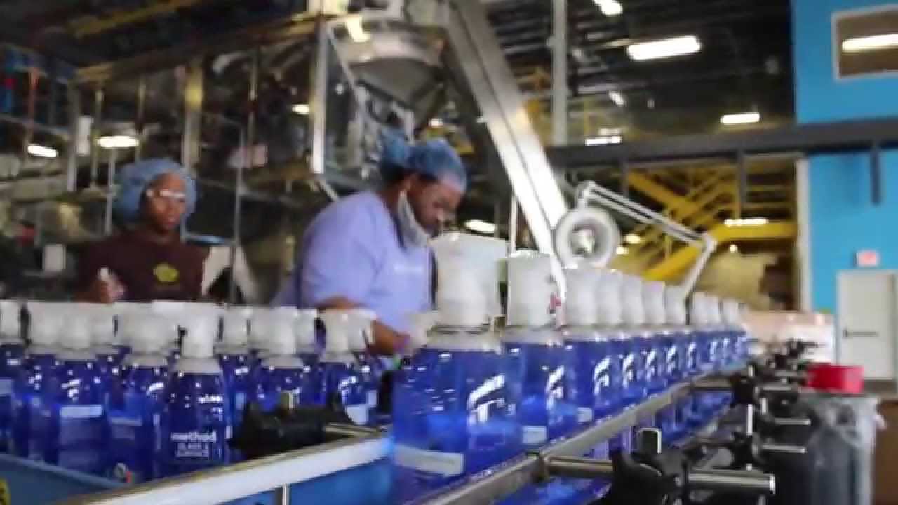 Bottling Soap at the Method Production Plant in Pullman, Chicago