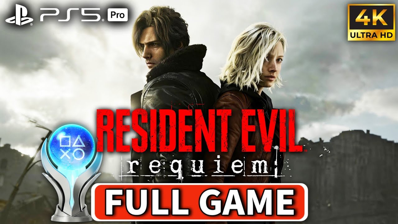 RESIDENT EVIL 9 REQUIEM - Gameplay Walkthrough 100% Platinum Guide | FULL GAME [PS5 PRO 4K60FPS]