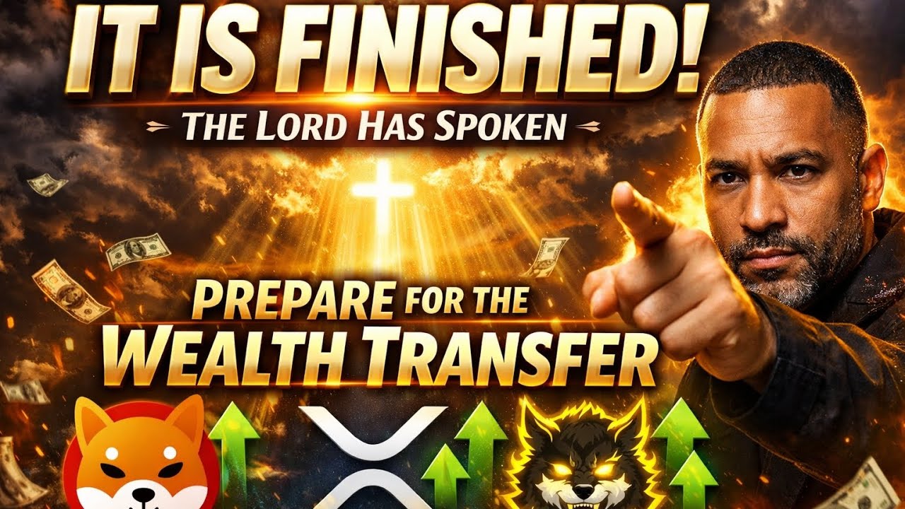 Prophetic Alert: &ldquo;It Is Finished&rdquo; &ndash; Massive Wealth Transfer Incoming (Shiba Inu, XRP, Volt Inu)