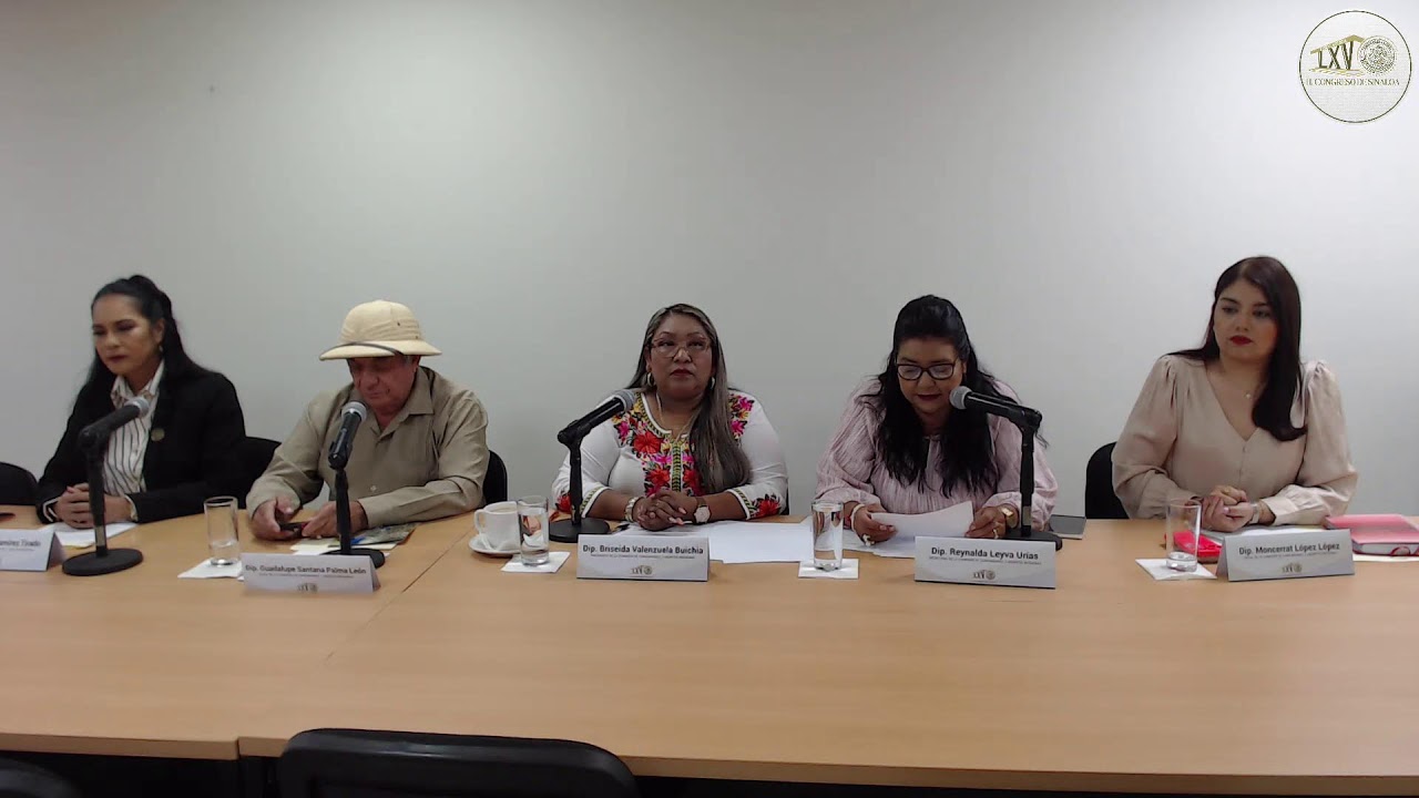 Reunión de la Comisión de Asuntos Indígenas.
