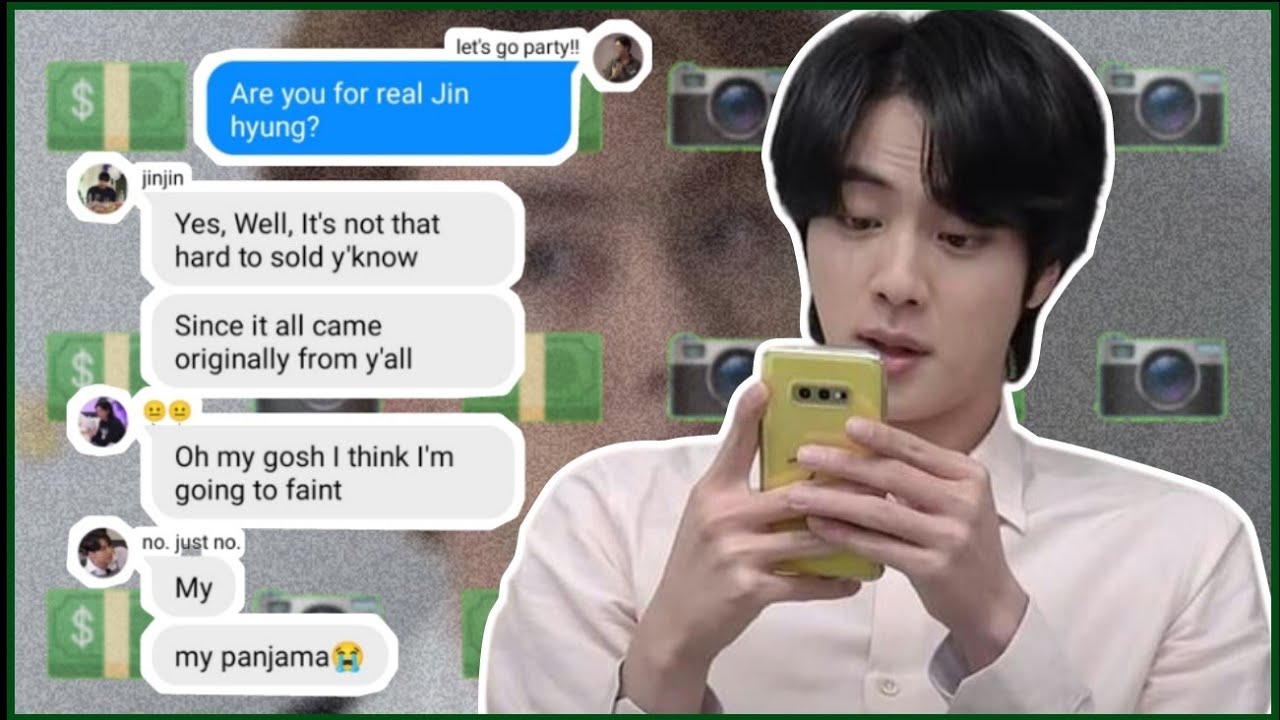 BTS text - Online seller