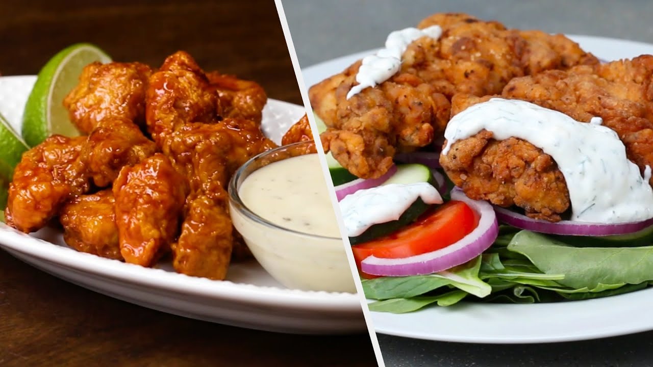 7 Seriously Yummy Ways To Make Fried Chicken • Tasty