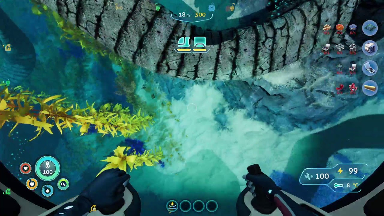 Playing subnautica below zero - trying to find stuff to upgrade the seatruck