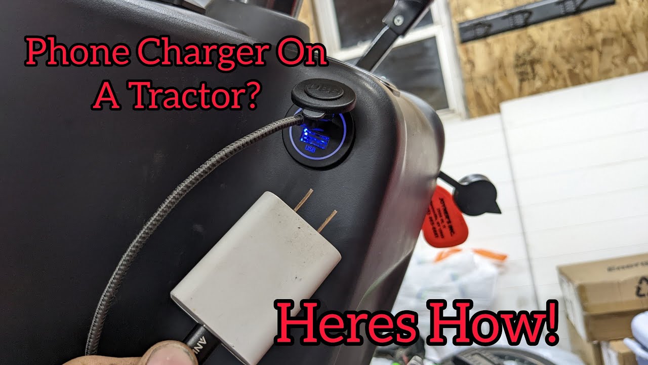 Add A 12V Power Outlet To Your Kioti Tractor! Here's How!