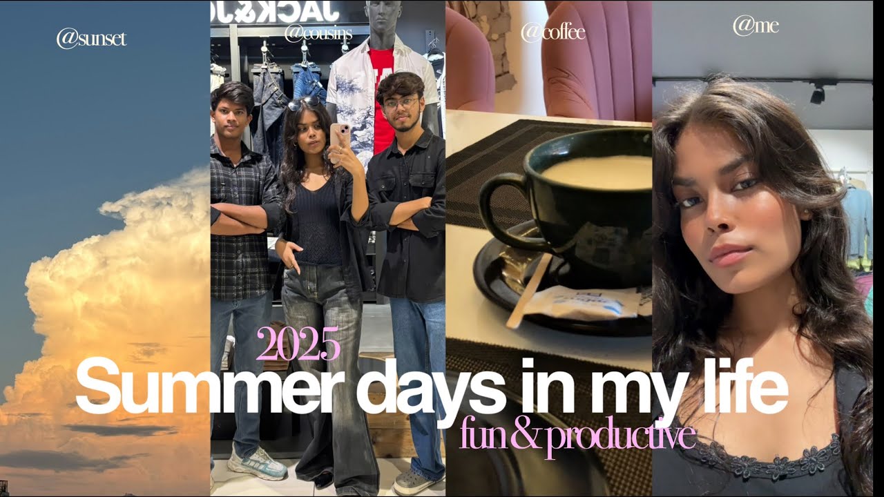 Fun SUMMER days in my life vlog ☀️