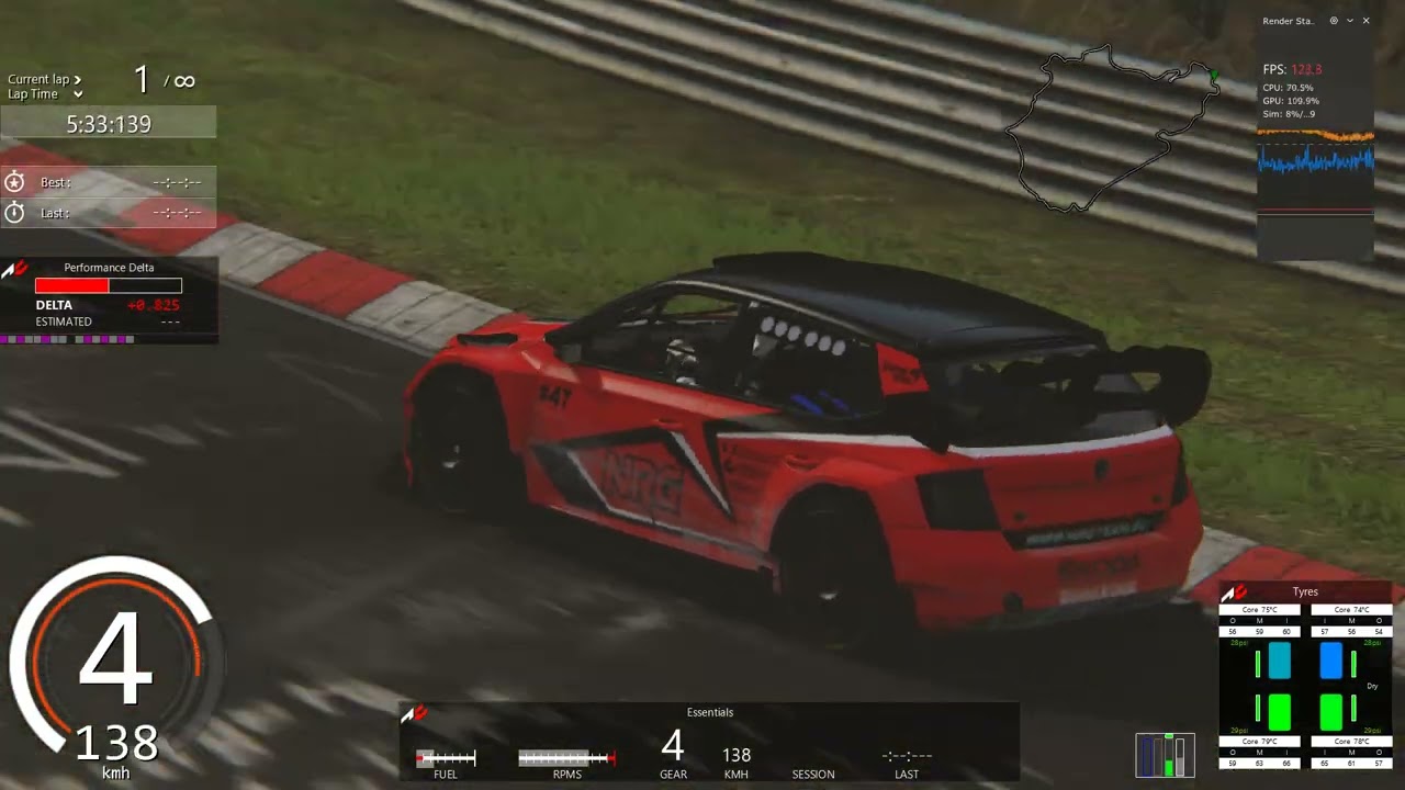 AC Nordschleife Skoda Fabia R5 DTRi