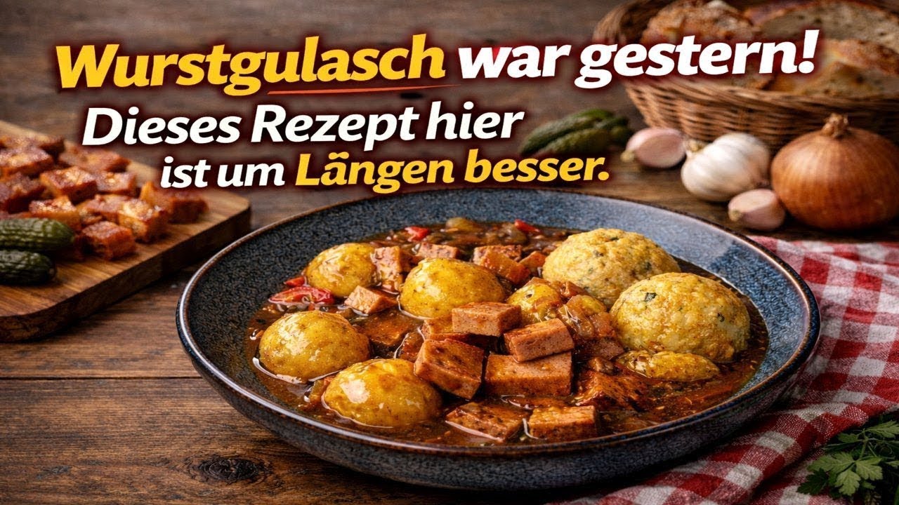 Dieses Rezept ist illegal gut… Leberkäse-Gulasch im Sauerbraten-Style All in One | The BBQ BEAR