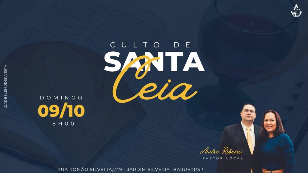 SANTA CEIA DO SENHOR   l   09-10-22
