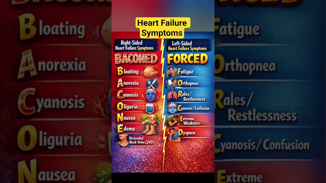 Heart Failure Symptoms 