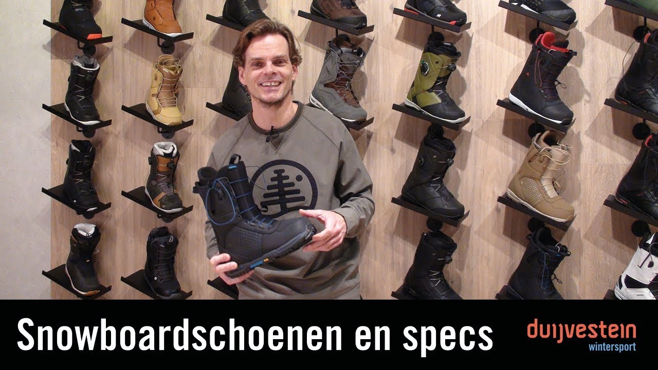 Duijvestein Academy - Types snowboardschoenen en specificaties