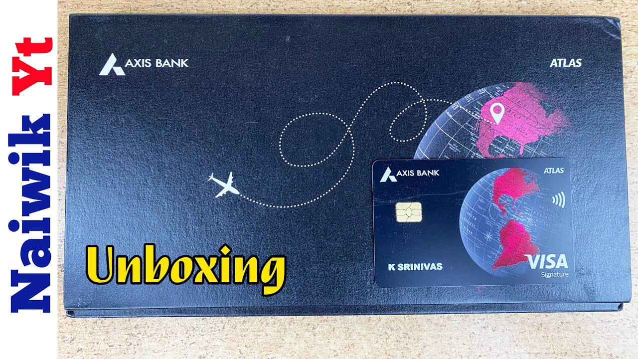 Axis Atlas Credit card Unboxing