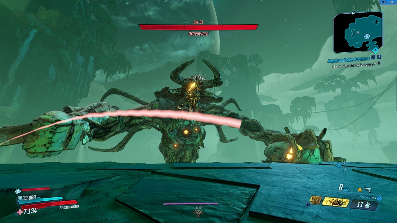 Graveward Speedkill FL4K MH3 TVHM