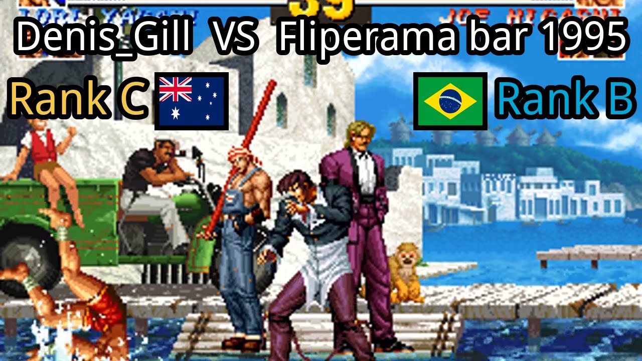 The King of Fighters '95: (AU) Denis_Gill vs (BR) Fliperama bar 1995 - 2021-10-12 14:15:29