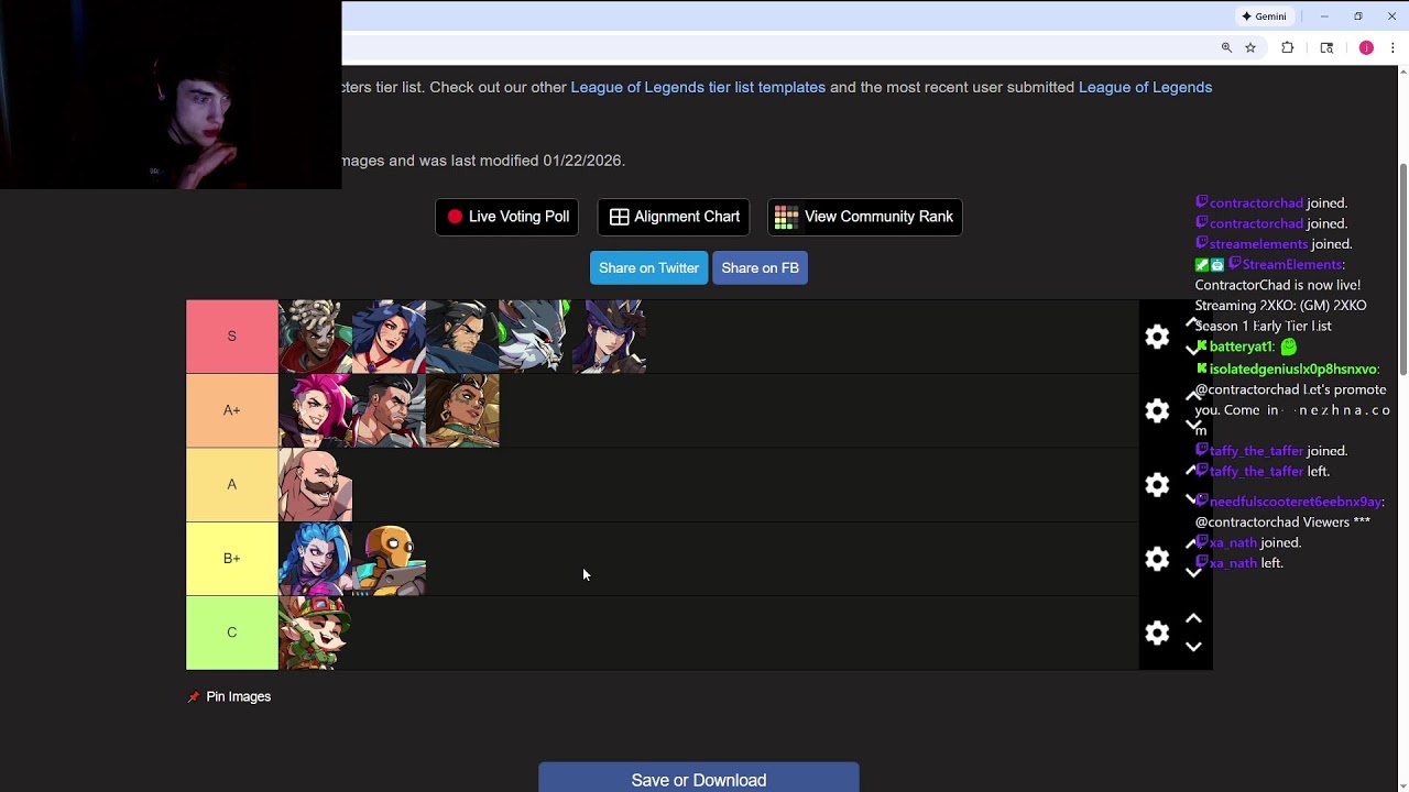 (GM) 2XKO Season 1 Early Tier List