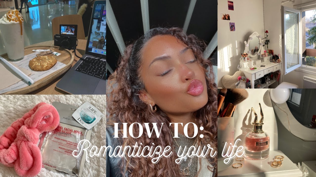 Comment✨romantiser✨sa vie ?: étudier dans un Starbuck, lire, faire sa skincare, sortir, découvrir ..