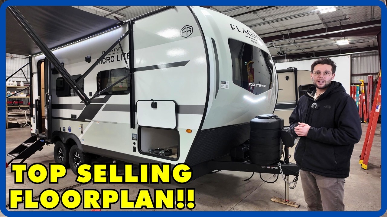 TOP Selling Flagstaff Floorplan! 2026 Forest River Flagstaff Micro Lite 21FBRS