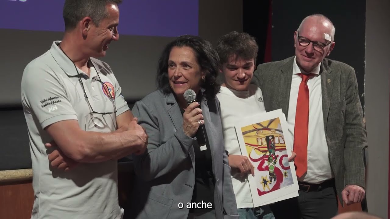 50° Anniversario del Soccorso Alpino Valdostano - Serata al al Théâtre De La Ville di Aosta