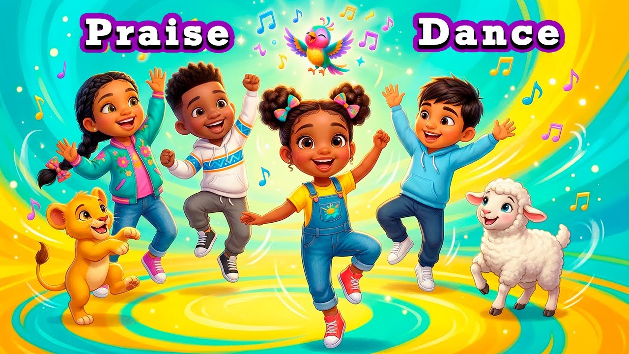 14 Minutes of Christian Kids Worship 🎶 Afro-Pop Dance Songs | Fun Praise & Movement