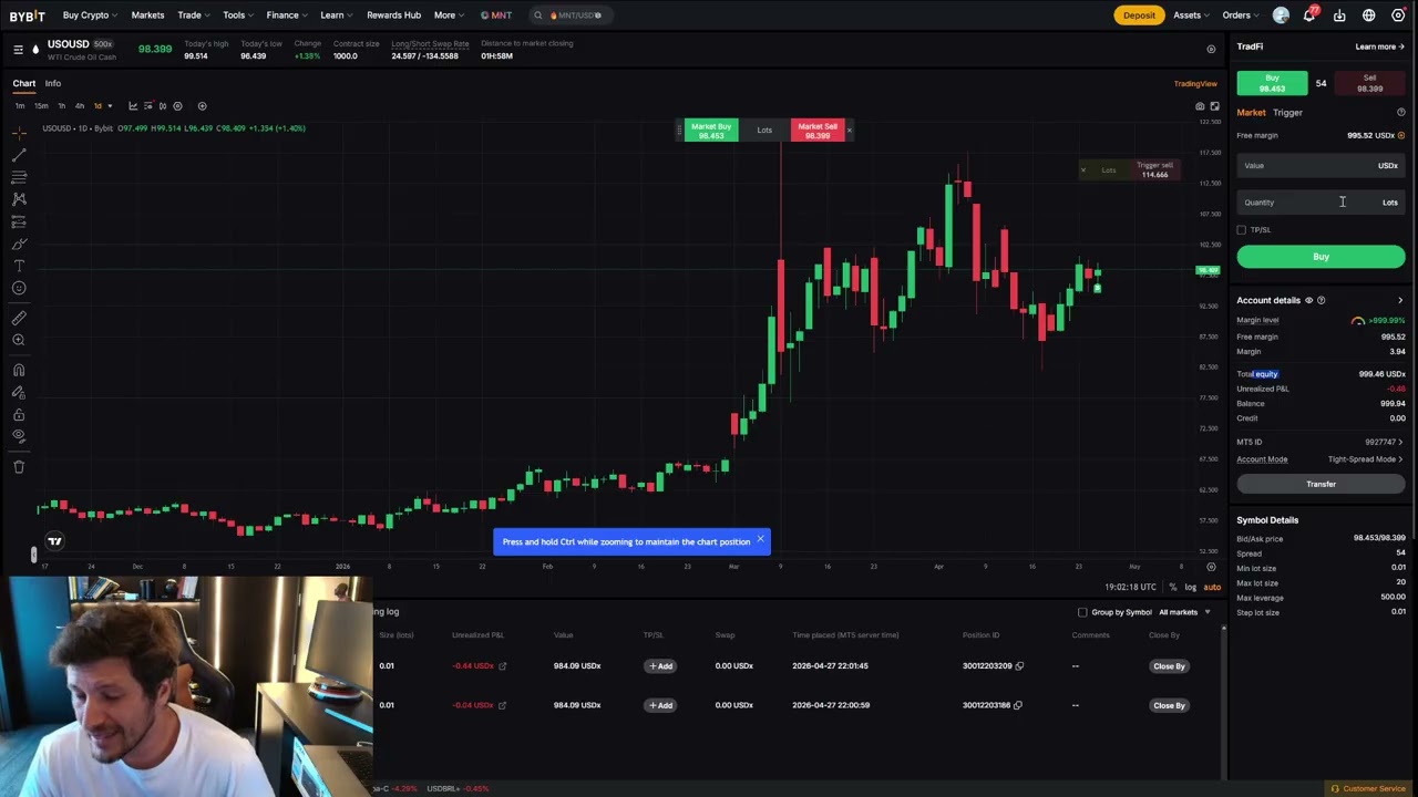 Tutorial: Como Operar Alavancado No Tradfi da Bybit