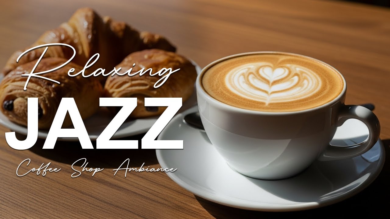 Relaxing Jazz ☕ Coffee Shop Ambience for Calm Focus & Good Mood