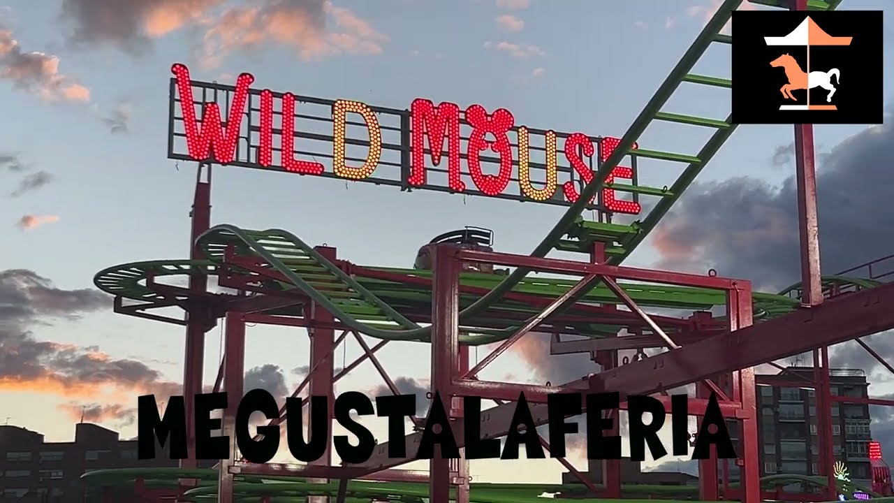 Nuevo Wild Mouse Atracciones A. García en la Feria de San Isidro 2.024 de Talavera de la Reina.