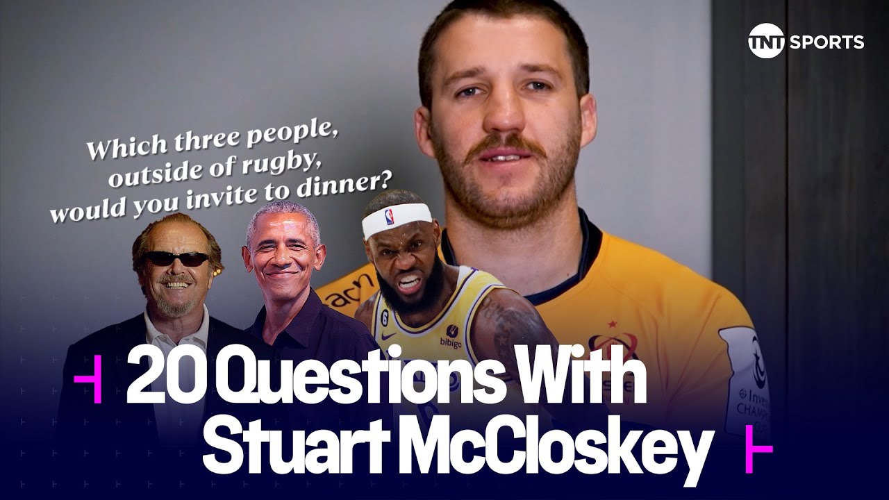20 questions with Stuart McCloskey 👀 | Best match you've played in? Favourite superhero? 🧐