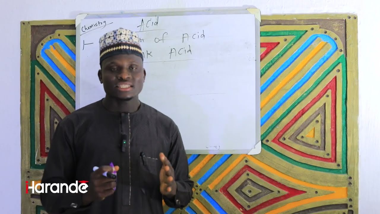 Idan Akace WEAK ACID, a Chemistry me ake Nufi.? | Chemistry da Hausa