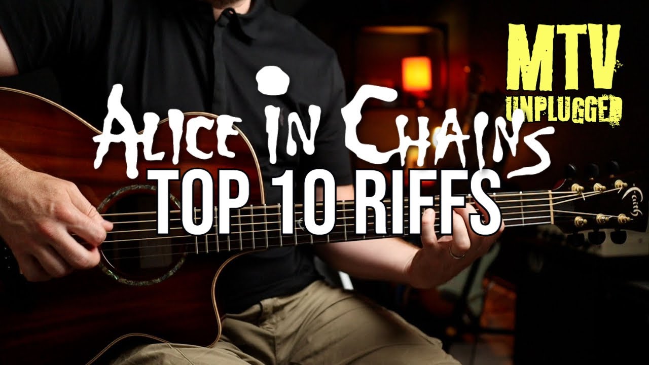 Top 10 Riffs | Alice In Chains MTV Unplugged