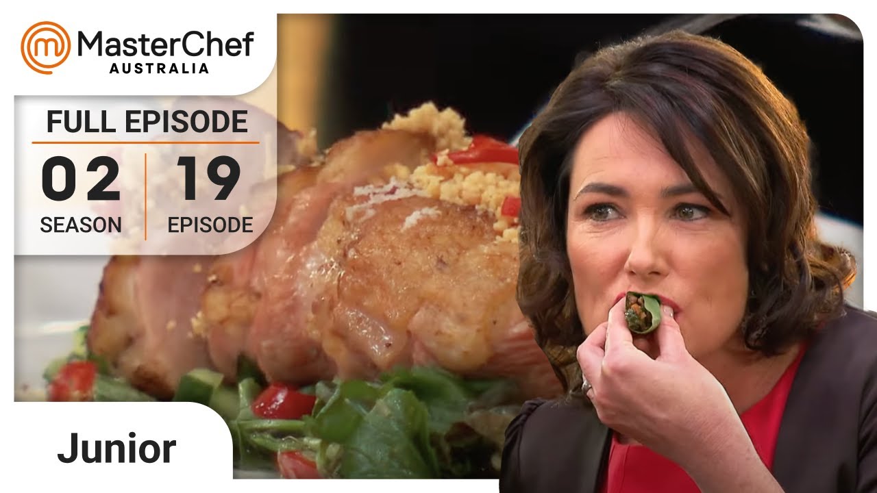 Thai Curry and Prawns with Garlic Showdown! | MasterChef Australia Junior | S02 E19