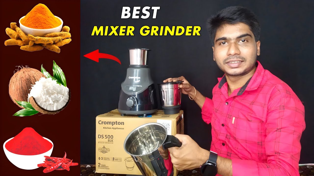 काम कीमत में सर्वश्रेष्ठ Mixer Grinder घरोकेलिए || Crompton 500 Watt Mixer Grinder |#micer #grinder