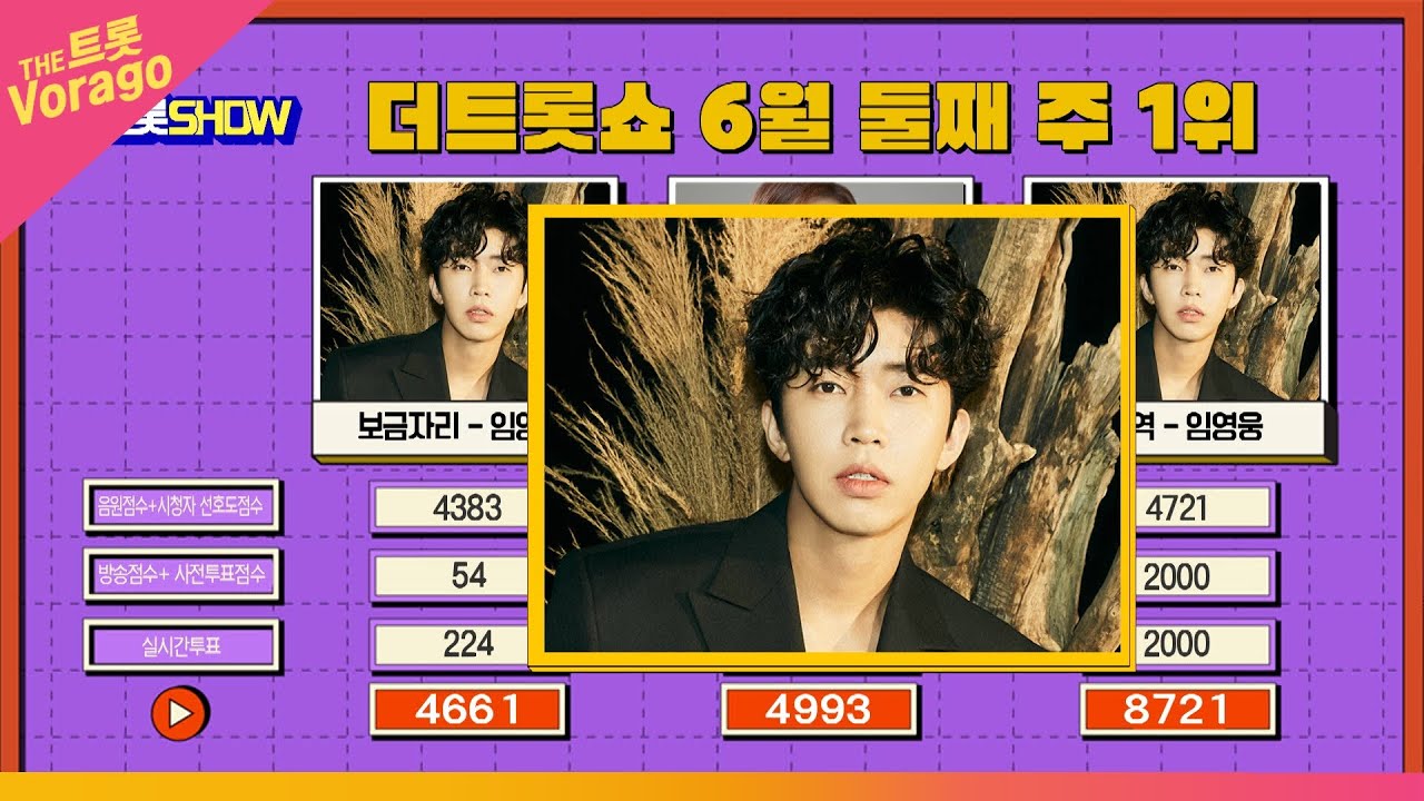 더 트롯쇼 1위 임영웅, 사랑역 | THE 트롯SHOW 220606