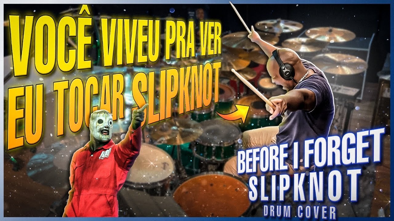 JOSIVALDO SANTOS - BEFORE I FORGET | SLIPKNOT (DrumCover)