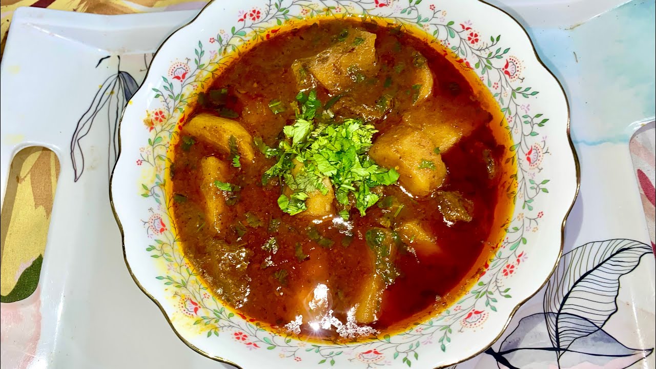  Hyderabadi style Aloo Ghosh ka Salan recipe 