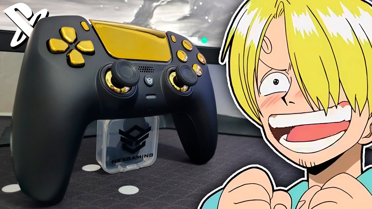 eu CRIEI o meu próprio controle de PS5!