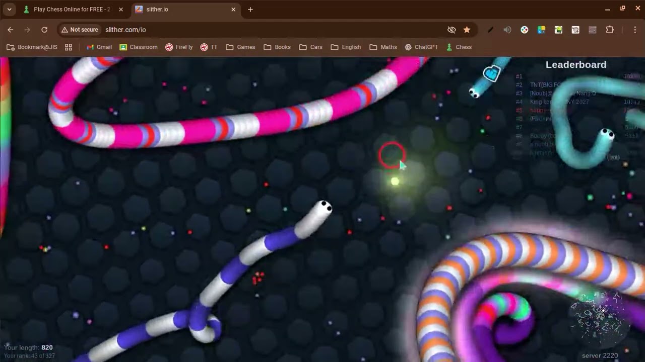SLITHER.IO epic improvment!