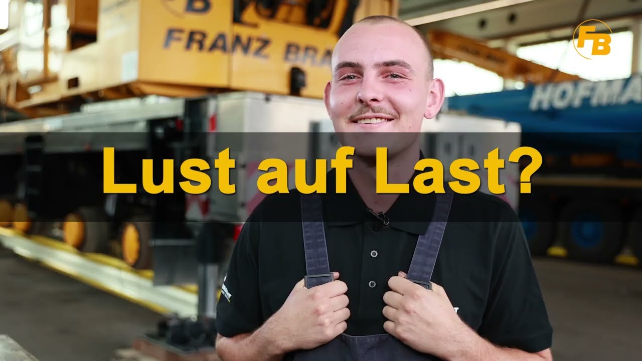 Franz Bracht Kran-Vermietung GmbH - wir bilden aus!