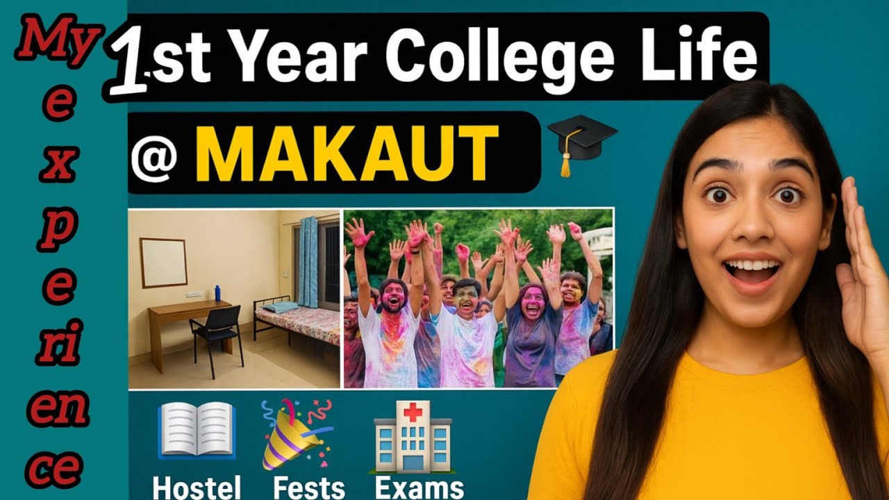 My First Year College Experience🎓 | Hospital Management Life at MAKAUT | Hostel, Fests & Exams Vlog 