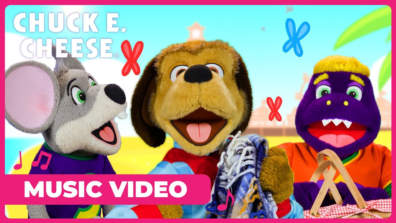 The Most Amazing Beach Day! 🏖️| Chuck E. Cheese Music Videos & Kids Songs | Fun Puppet Videos