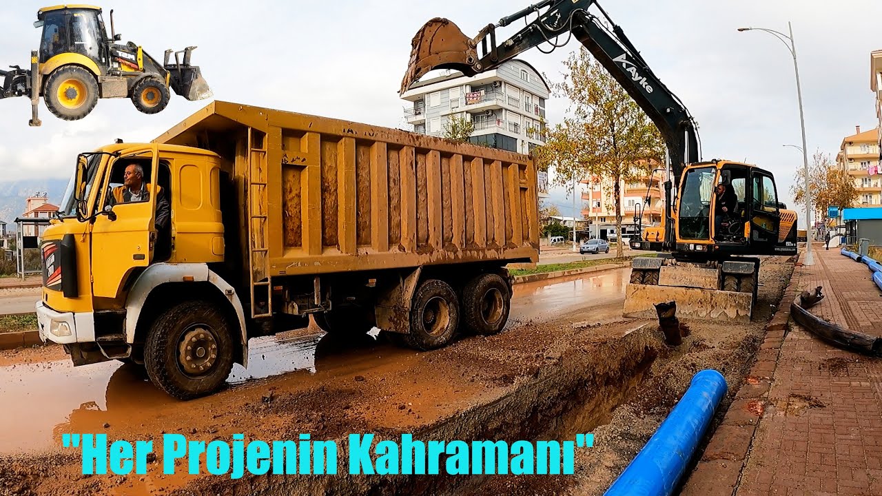 Kepçe Videoları Çeşitli iş makineleri Ağır Çalışmaları Kesinlikle yetenekli personeller vs esnaflar