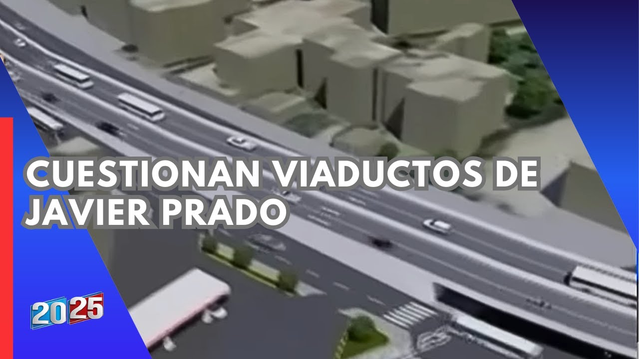Decana del Colegio de Arquitectos cuestiona viaductos en Javier Prado: “No solucionan el tráfico”