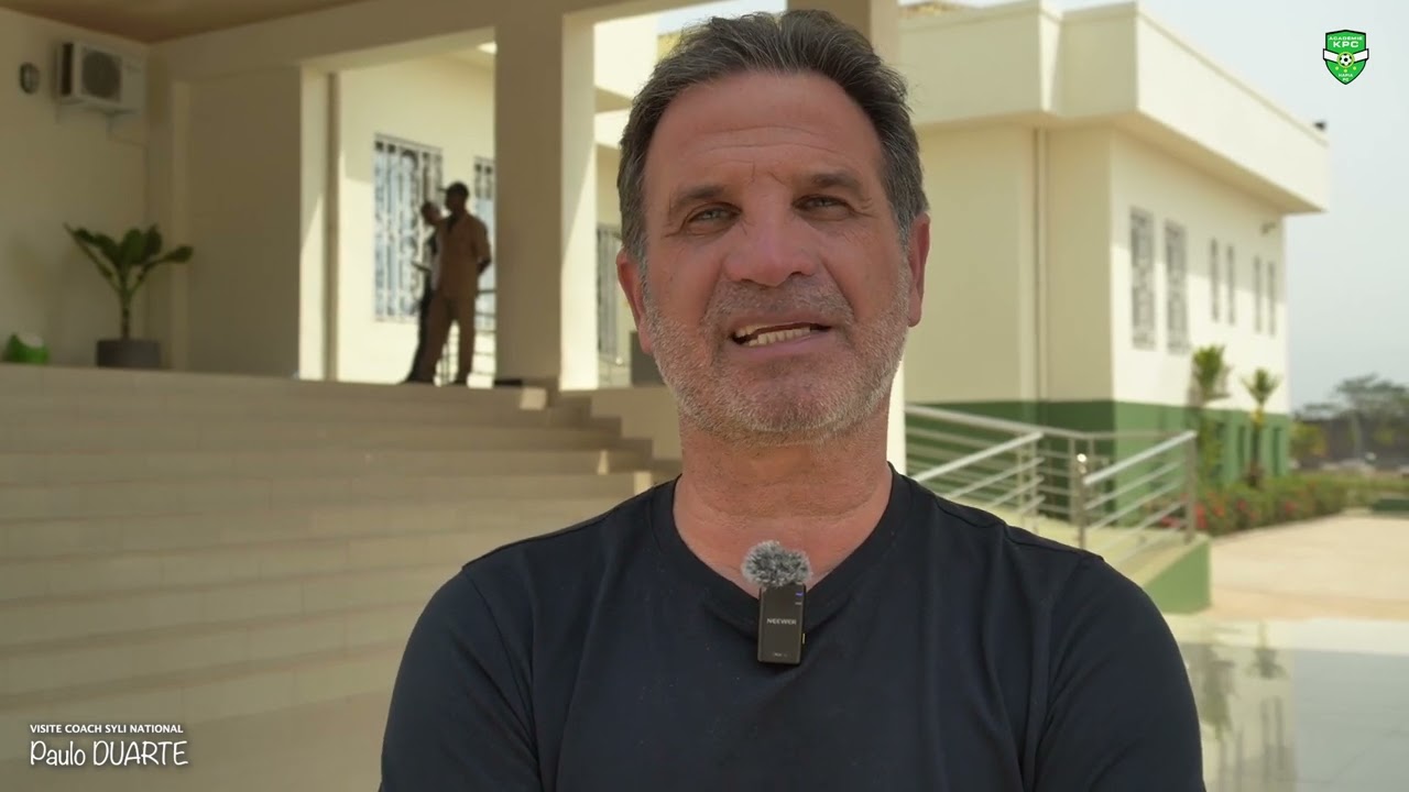 Le Coach du Syli National 𝗣𝗮𝘂𝗹𝗼 DUARTE 𝗲𝗻 𝘃𝗶𝘀𝗶𝘁𝗲 à 𝗹'𝗮𝗰𝗮𝗱𝗲́𝗺𝗶𝗲 𝗞𝗣𝗖