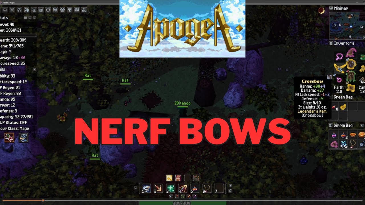 Apogea OVERPOWERED Spell Bow Mage Build