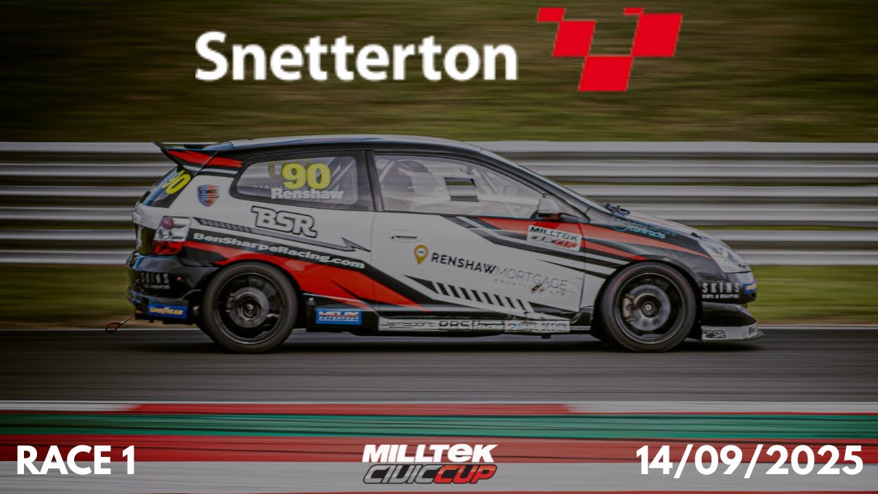 Civic Cup - Snetterton 300 Race 1 - 14/09/2025