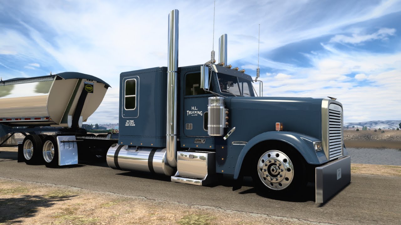 Freightliner Classic XL - (Straight Piped N14 Cummins) - American Truck Simulator