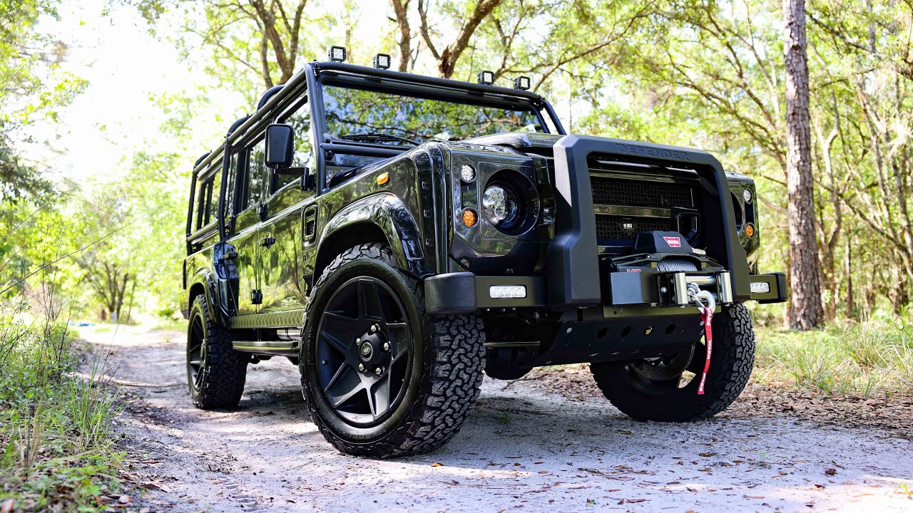 Fully Restored Land Rover DEFENDER 110 with LS3 Plus 565 Horsepower Engine | ECD Automotive Design