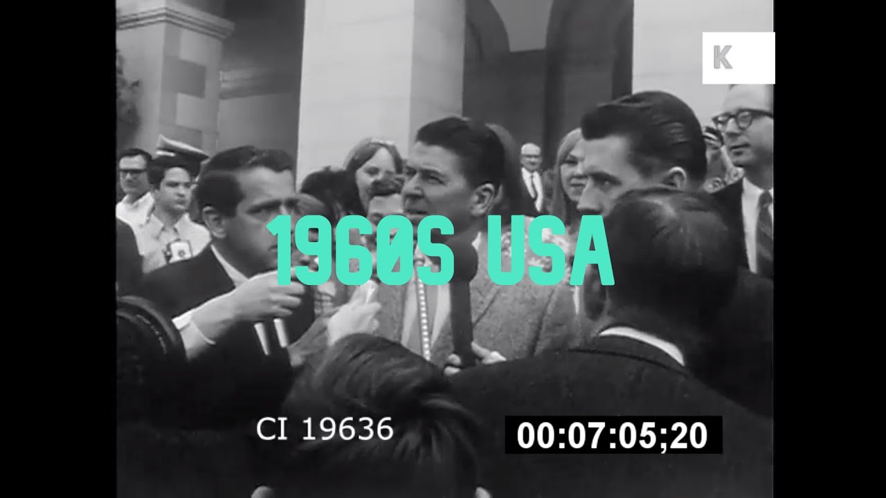 США 1960-х годов, «Чёрные пантеры» и Рональд Рейган, протесты.